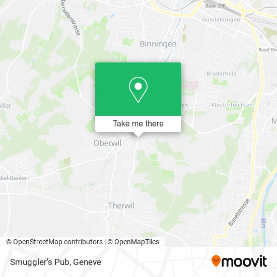 Smuggler's Pub map