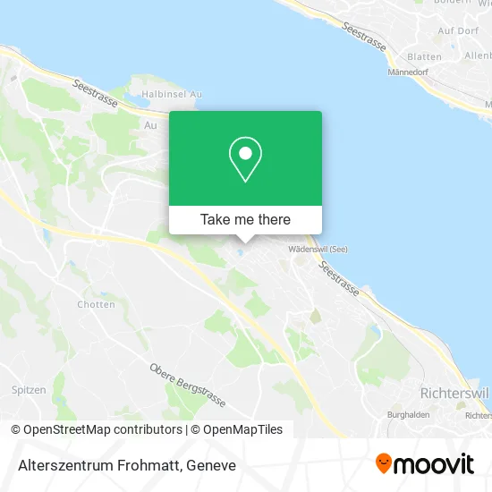 Alterszentrum Frohmatt map