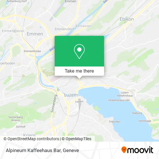 Alpineum Kaffeehaus Bar map