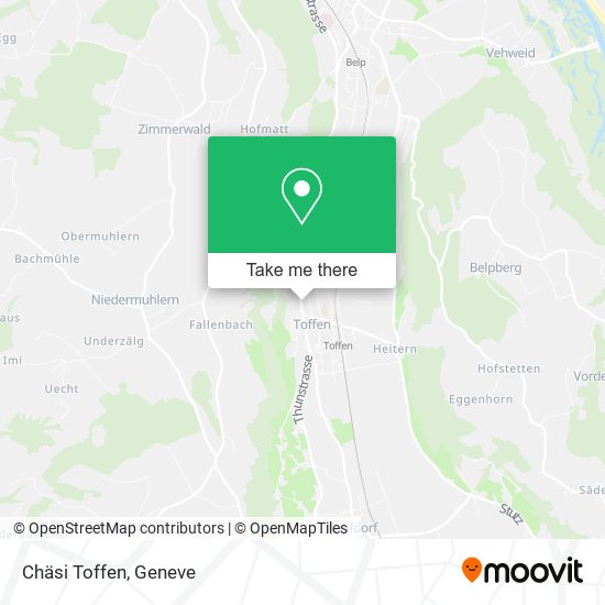 Chäsi Toffen map