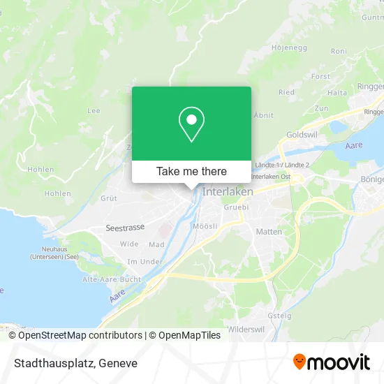 Stadthausplatz map