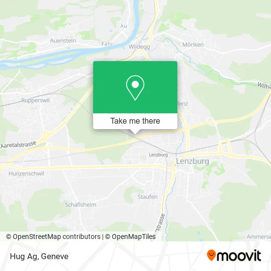 Hug Ag map