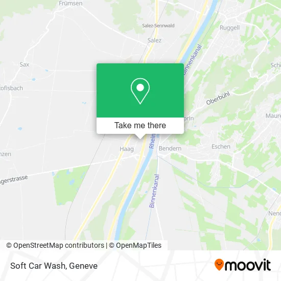 Soft Car Wash map