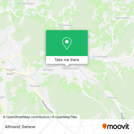 Allmend map