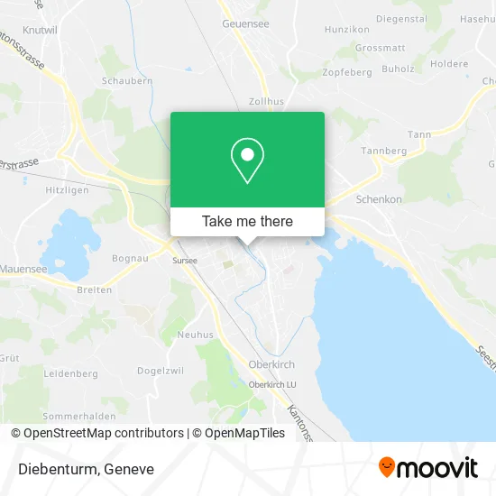 Diebenturm plan