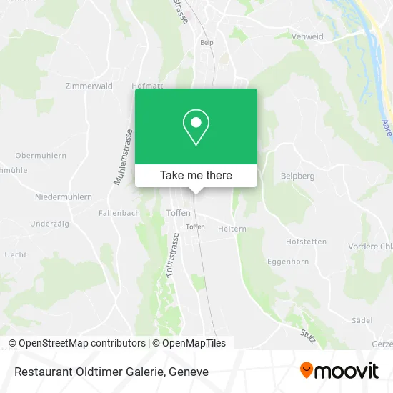 Restaurant Oldtimer Galerie map
