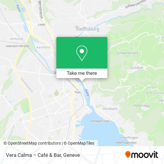 Vera Calma – Café & Bar map