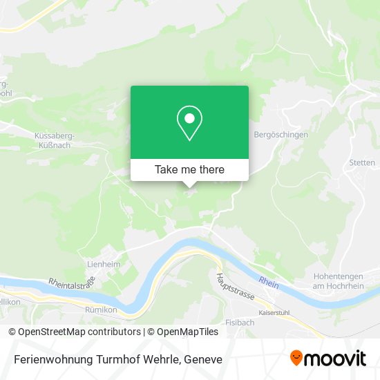 Ferienwohnung Turmhof Wehrle map
