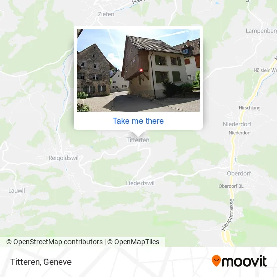 Titteren map