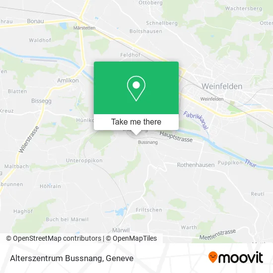 Alterszentrum Bussnang plan