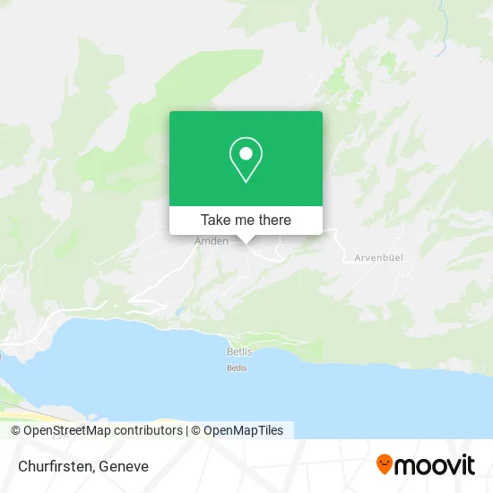 Churfirsten map