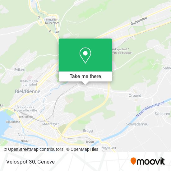 Velospot 30 map