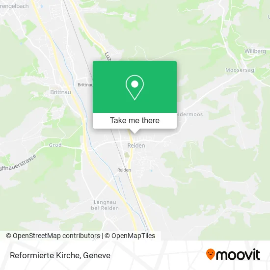 Reformierte Kirche plan