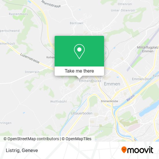 Listrig map