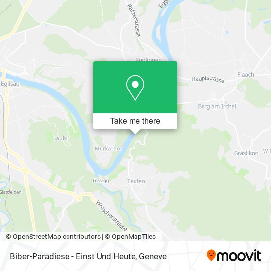 Biber-Paradiese - Einst Und Heute map