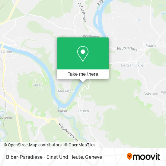 Biber-Paradiese - Einst Und Heute map