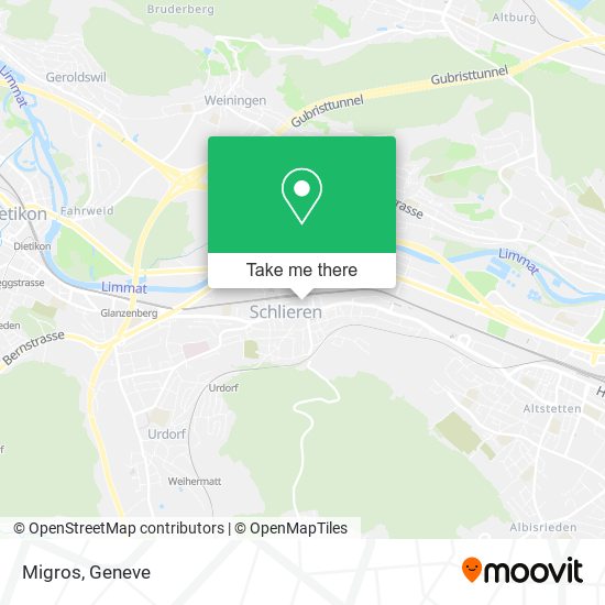 Migros map