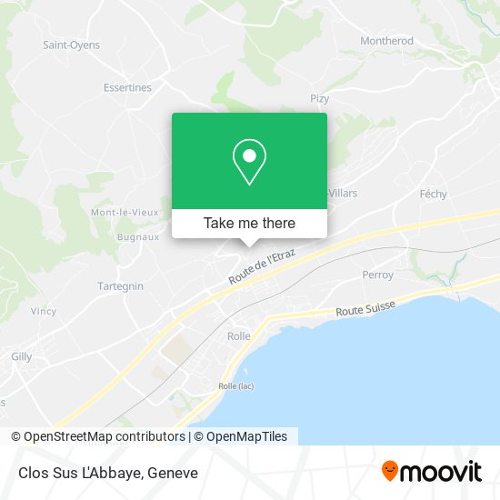 Clos Sus L'Abbaye map