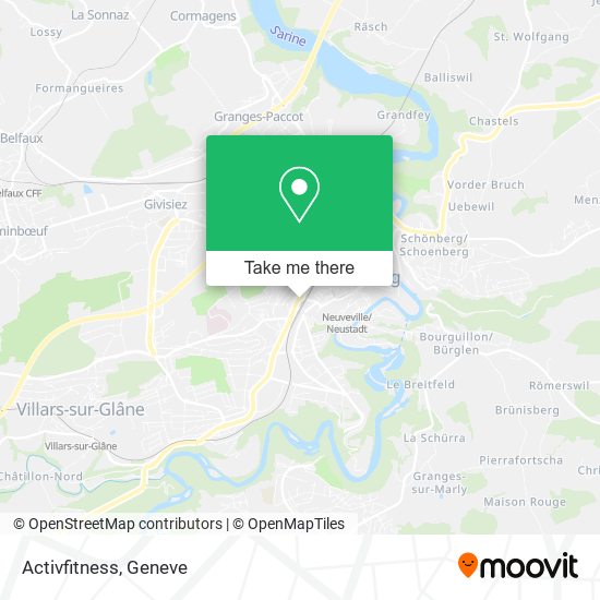 Activfitness map