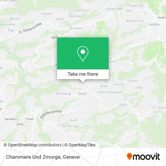 Chammere Und Zmorge map