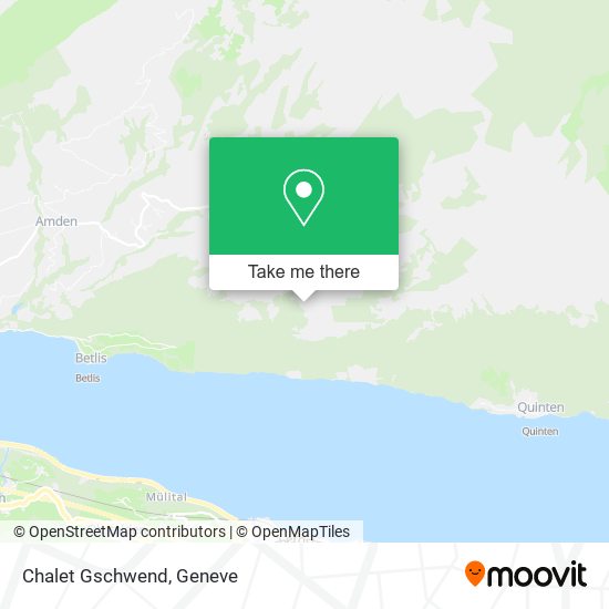 Chalet Gschwend map