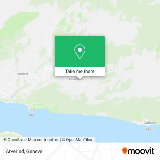Arveried map