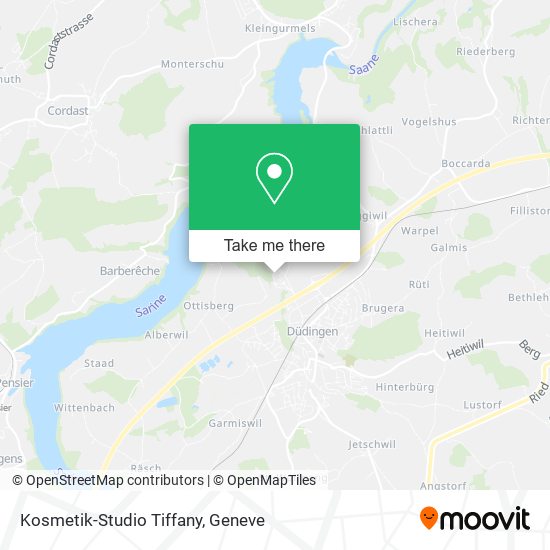 Kosmetik-Studio Tiffany map