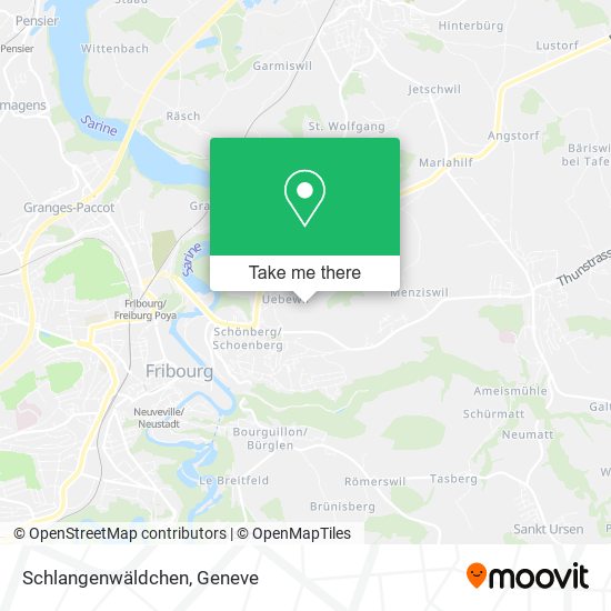 Schlangenwäldchen map