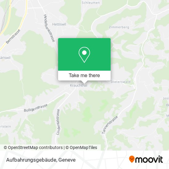 Aufbahrungsgebäude map