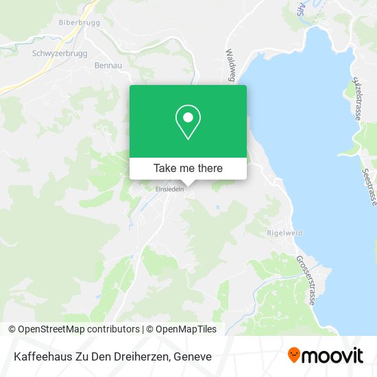 Kaffeehaus Zu Den Dreiherzen map