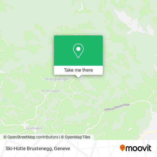 Ski-Hütte Brustenegg map