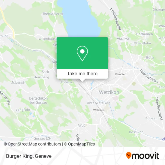 Burger King map