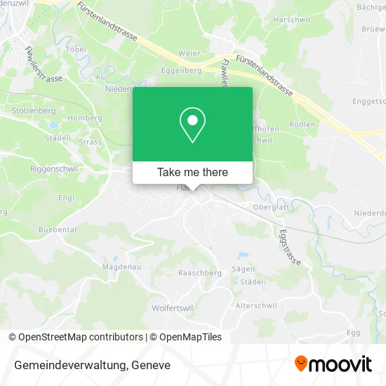 Gemeindeverwaltung map