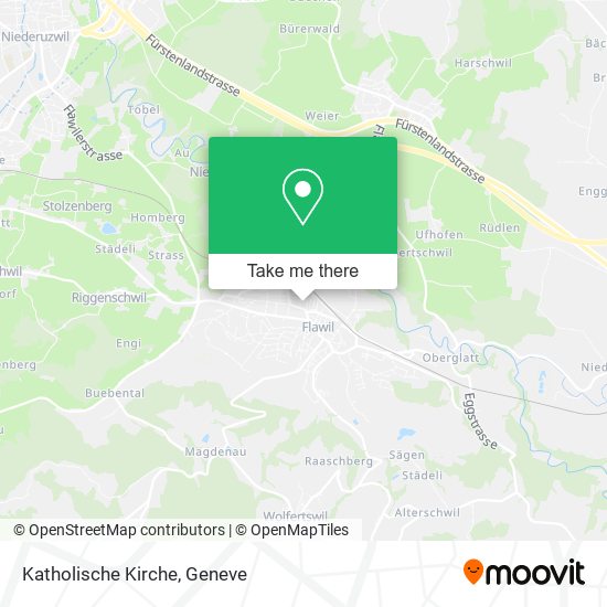 Katholische Kirche map