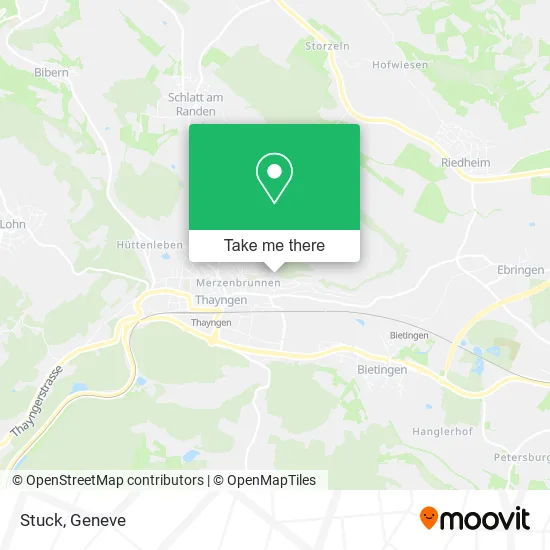 Stuck map
