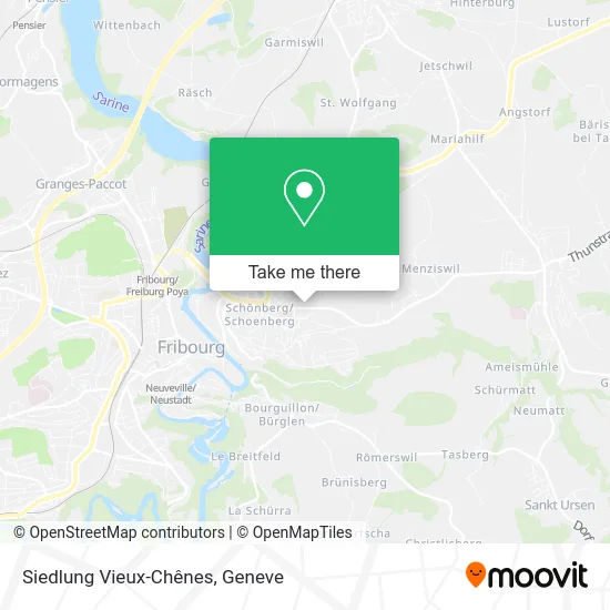 Siedlung Vieux-Chênes map