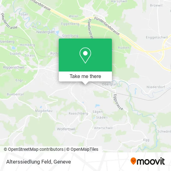 Alterssiedlung Feld map
