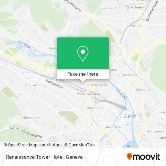 Renaissance Tower Hotel map