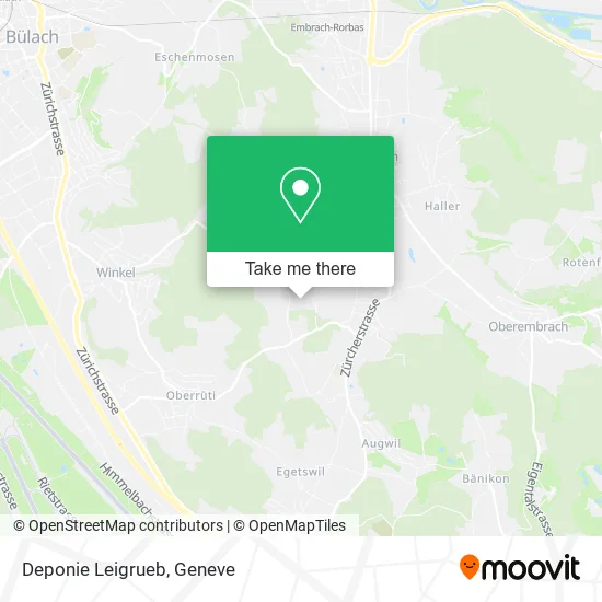 Deponie Leigrueb map