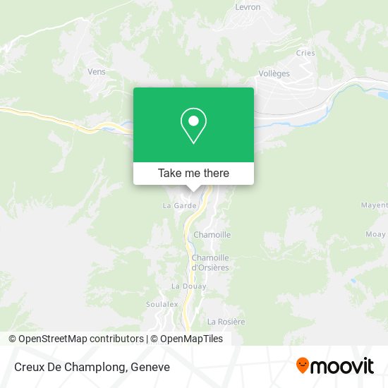 Creux De Champlong map