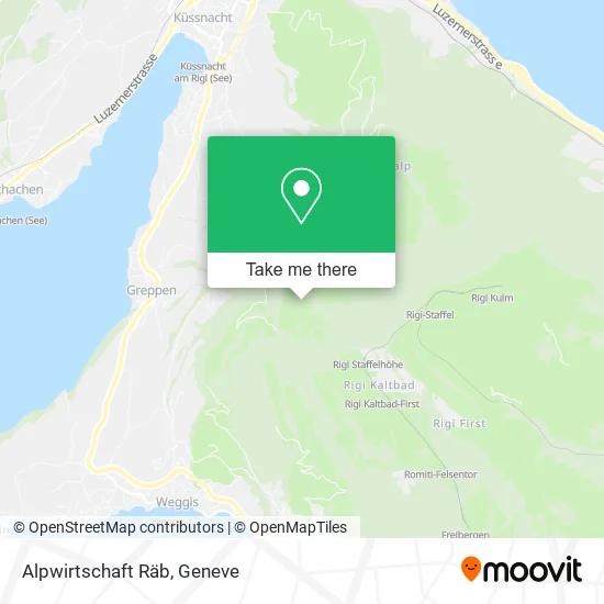 Alpwirtschaft Räb map