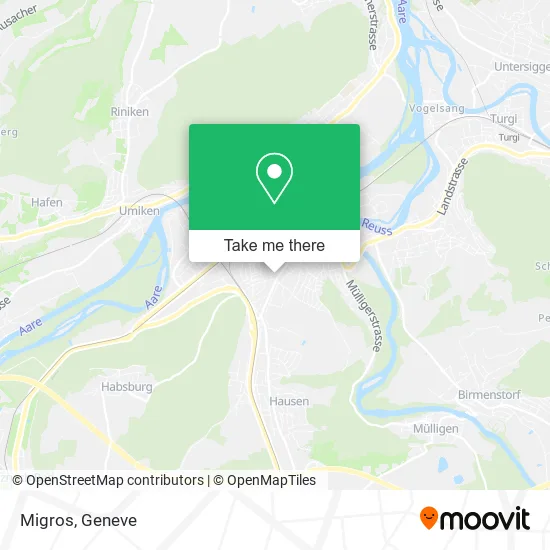 Migros map