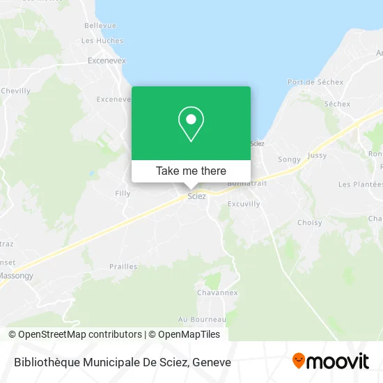 Bibliothèque Municipale De Sciez map