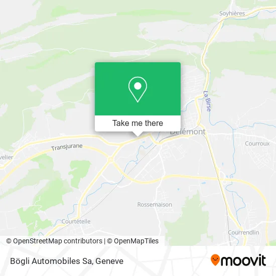 Bögli Automobiles Sa map