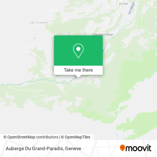 Auberge Du Grand-Paradis map