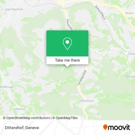 Ditterehof map