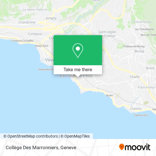 Collège Des Marronniers map