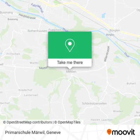 Primarschule Märwil map