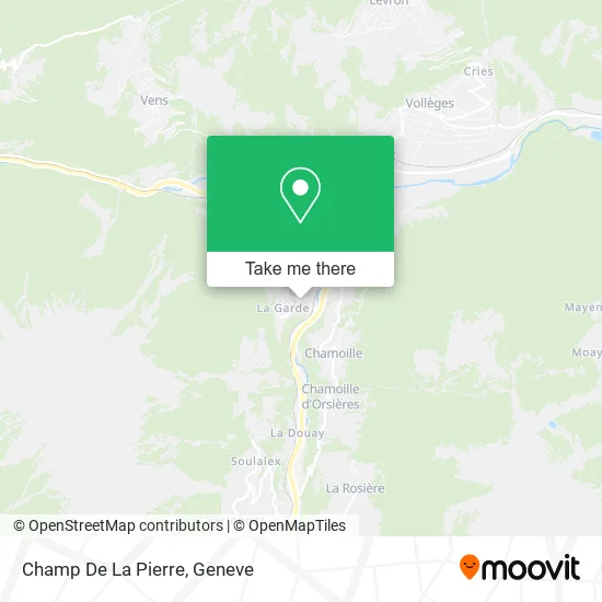 Champ De La Pierre map