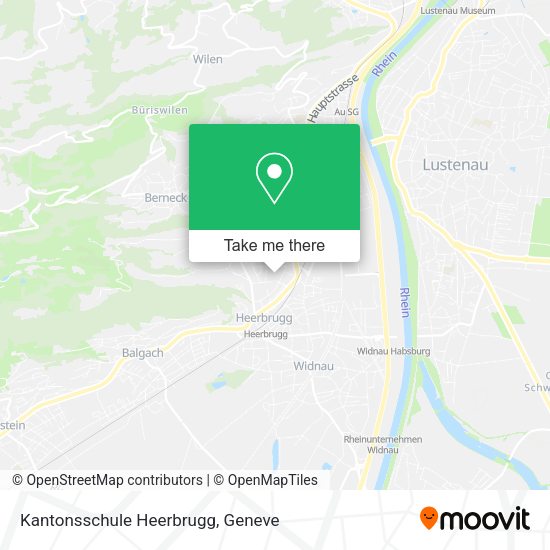 Kantonsschule Heerbrugg map